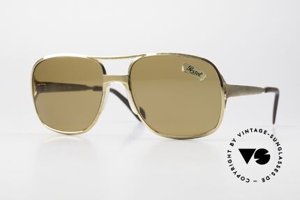 Persol 761 Ratti 80's Men's Sunglasses Old School, legendary 1980's Persol Ratti vintage men's sunglasses, Made for Men