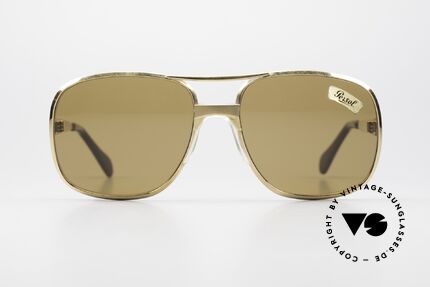 Persol 761 Ratti 80's Men's Sunglasses Old School, massive frame, gold-plated, "OLD SCHOOL SHADES"!, Made for Men
