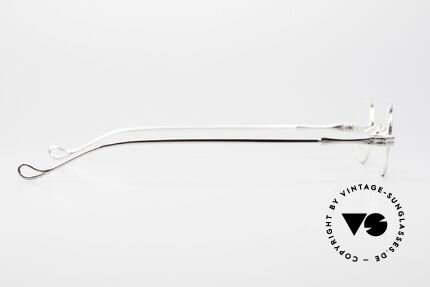 Lunor II 04 Oval XS Frame Platinum PP, Size: extra small, Made for Men and Women