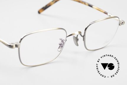 Lunor VA 109 Classic Gentlemen's Glasses AG, size 49/24 in AG = "antique gold" with 140mm temples, Made for Men