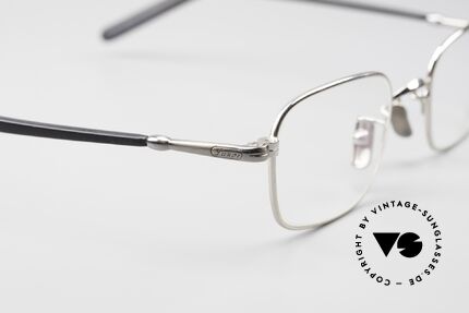 Lunor VA 109 Classic Men's Glasses PP AS, PP (platinum plated) front & AS (antique silver) hinges, Made for Men