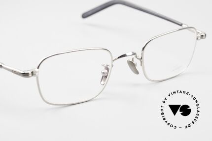 Lunor VA 109 Classic Men's Eyeglasses PP AS, unworn, with acetate temples and titanium nose pads, Made for Men