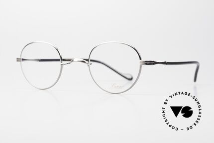 Lunor II A 22 Round Specs Antique Silver AS, a true classic by LUNOR: timeless, precious and unisex, Made for Men and Women