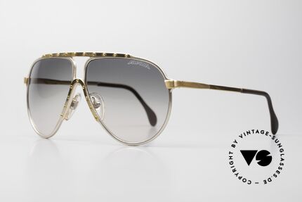 Alpina M1 80s Iconic Vintage Sunglasses, top quality (gold-plated; W.Germany) + Bvlgari case, Made for Men and Women