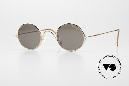 Carrera 5566 Round Vintage Sunglasses 90s, small round Carrera vintage sunglasses from the 90's, Made for Men and Women