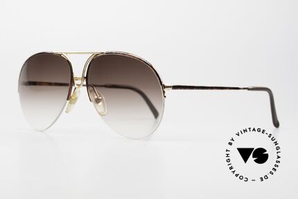 Porsche 5627 90's Ladies & Gents Sunglasses, classic aviator design - MEDIUM size 59/15mm, Made for Men and Women