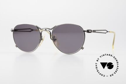 Jean Paul Gaultier 55-2177 90's Frame Antique Silver Details