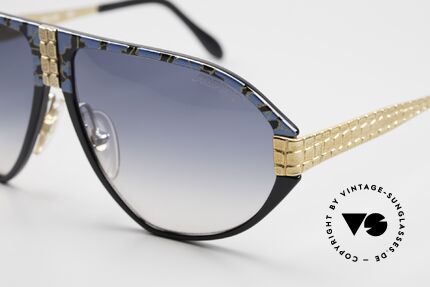Alpina MC1 80's Monte Carlo Sunglasses, high quality decorations and 22ct GOLD PLATED, Made for Men and Women