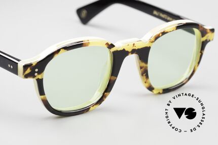 Lesca Brut Panto 8mm Limited Edition Upcycling, limited, since vintage acetate is only a little available, Made for Men and Women