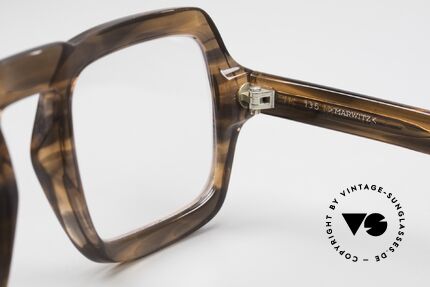 Metzler 7002 Marwitz Old Original Glasses, the frame is made for lenses of any kind (optical / sun), Made for Men