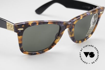 Ray Ban Wayfarer I Limited Deluxe Edition USA, never worn (like all our rare B&L vintage Wayfarers), Made for Men and Women Ray Ban Wayfarer I Limited Deluxe Edition USA, never worn (like all our rare B&L vintage Wayfarers), Made for Men and Women