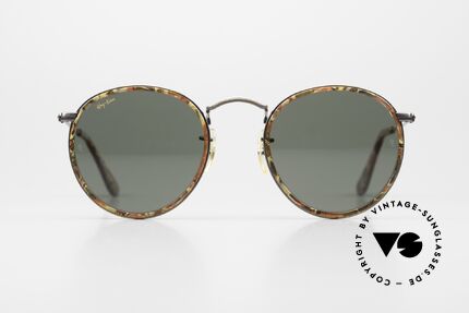 Sunglasses Ray Ban Round Metal 49 Round Vintage Mosaic B&L USA