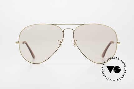 Ray Ban Large Metal II Leathers Changeable USA B&L, Special Edition with leather temple ends; made in USA, Made for Men