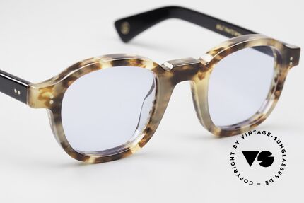 Lesca Brut Panto 8mm Collection Upcycling Acetate, same materials, same sizes, same shapes and qualities, Made for Men and Women