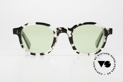 Lesca Brut Panto 8mm Limited Edition Collection, new LESCA Lunetier sunglasses in old vintage acetate, Made for Men and Women
