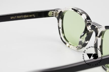 Lesca Brut Panto 8mm Limited Edition Collection, limited, since vintage acetate is only a little available, Made for Men and Women