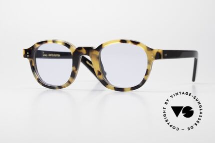 Lesca Brut Panto 8mm Limited Acetate Collection, Lesca BRUT PANTO 8mm col. 17, LIMITED EDITION, Made for Men and Women