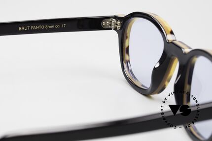 Lesca Brut Panto 8mm Limited Acetate Collection, limited, since vintage acetate is only a little available, Made for Men and Women