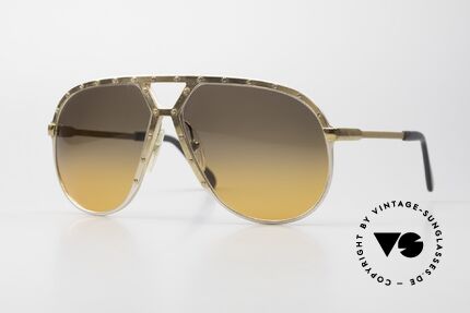 Alpina M1 Iconic Large Sunglasses 80's Details