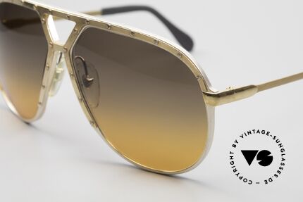 Alpina M1 Iconic Large Sunglasses 80's, professionally refurbished; new lenses (100% UV), Made for Men