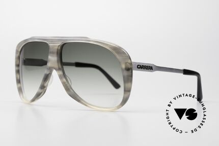 Carrera 5518 70's Old School Aviator Shades, greenish-grayish: characteristic of the 1970's fashion, Made for Men