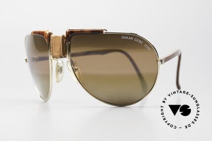 Cebe Dakar 1000 Original 80's Rallye Sunglasses, ultra hard tested on the African tracks of PARIS-DAKAR, Made for Men