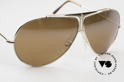 Cebe 0178 Aviator Polycarbonate Lenses, unworn, NOS (like all our 80's CEBE aviator sunglasses), Made for Men