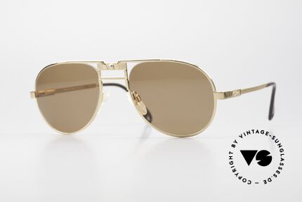 Cazal 750 Golf Edition Titanium Golfer Sunglasses, vintage Cazal glasses for golfing from 1989, Made for Men