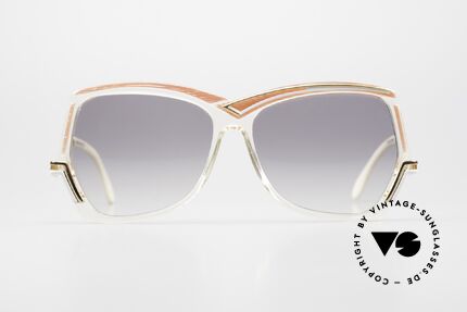 Cazal 178 Extraordinary Sunglasses Lady, absolutely unique piece by CAri ZALloni (CAZAL), Made for Women