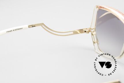 Cazal 178 Extraordinary Sunglasses Lady, gray-gradient sun lenses for 100% UV protection, Made for Women
