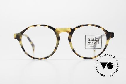 Alain Mikli 6921 / 026 Small Panto Frame Tortoise, classic 'panto'-design with an interesting pattern, Made for Men and Women