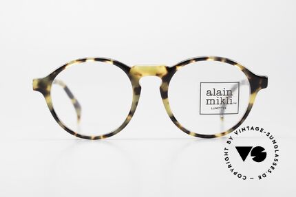 Alain Mikli 6921 / 026 Small Panto Frame Tortoise, classic 'panto'-design with an interesting pattern, Made for Men and Women