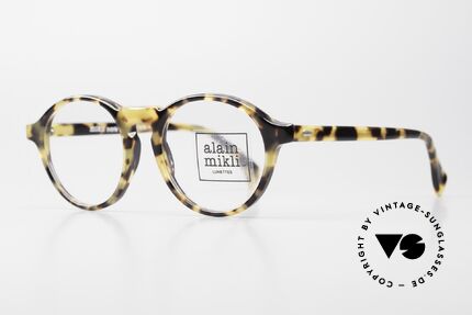 Alain Mikli 6921 / 026 Small Panto Frame Tortoise, inspired by the 1960's 'Tart Optical Arnel' frames, Made for Men and Women