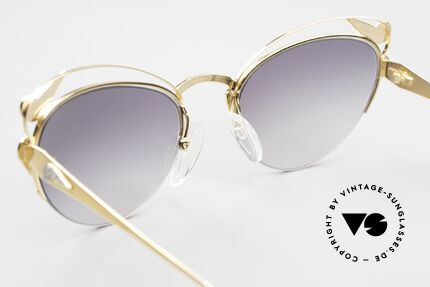 Essilor 812 Nautilus Ladies 80's Sunglasses, NO RETRO fashion, but a precious old french Original, Made for Women