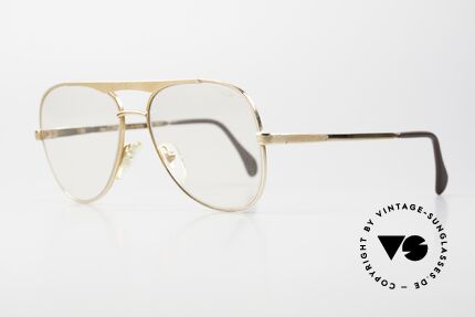 Michael Pfeiffer 601 Gold Filled Frame Changeable, precious old rarity; incredible top-quality; monolithic, Made for Men