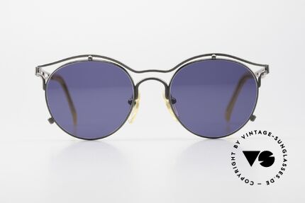 Jean Paul Gaultier 56-2174 Panto Style 90's Sunglasses, panto sunglass' design interpreted by Jean P. Gaultier, Made for Men and Women