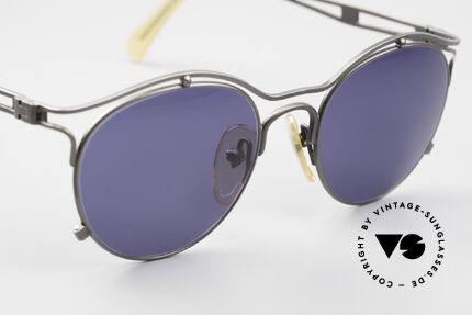 Jean Paul Gaultier 56-2174 Panto Style 90's Sunglasses, never worn, NOS (like all our rare vintage sunglasses), Made for Men and Women