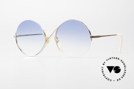 Casanova FC9 Art Frame And Collector's Item, glamorous Casanova sunglasses from around 1985, Made for Women