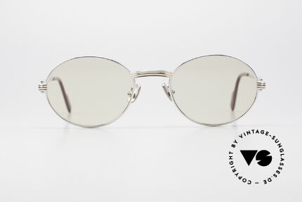 Cartier Saint Honore With Changeable Mineral Lenses, precious and timeless design, in medium size 51°20, Made for Men and Women