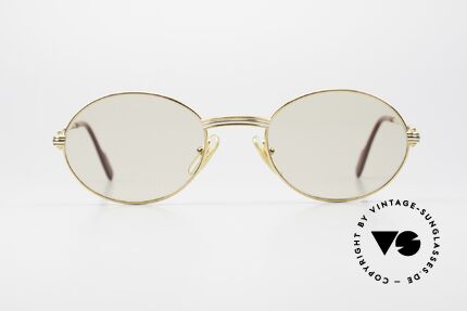 Cartier Saint Honore Large Size Changeable Lenses, extremely rare size 53°22; the largest Honoré version, Made for Men and Women