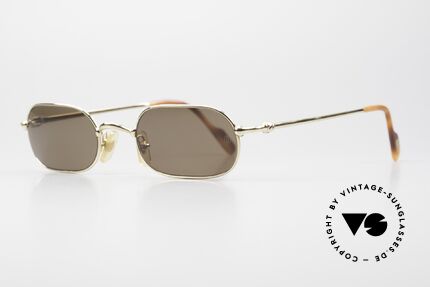 Cartier Orfy - M 90's Luxury Sunglasses Square, flexible lightweight frame (1st class wearing comfort), Made for Men and Women