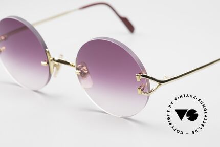 Cartier Madison Limited One Of A Kind Purple Customized, you will not find a second pair anywhere in the world, Made for Men and Women