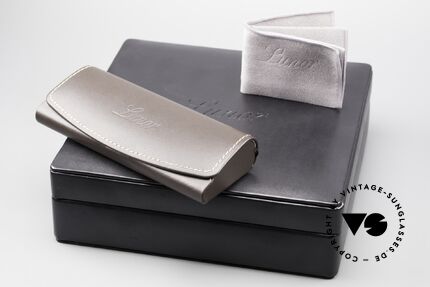 Lunor Leather Case Brown With Gift Or Presentation Box, PLEASE ASK BEFORE IF YOU ARE NOT SURE OF THE SIZE, Made for Men and Women