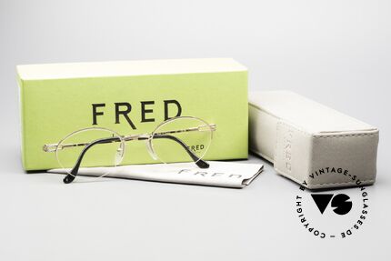 Fred Feroe Rare Oval Luxury Eyeglasses, Size: medium, Made for Men and Women
