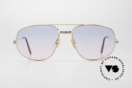 Cartier Romance Santos - XL Babyblue Pink Gradient Lenses, mod. "Romance" was launched in 1986 and made till 1997, Made for Men