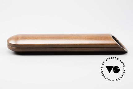 Lunor Wooden Sliding Case - A Solid Wood Case Nut In Size A, size "A" = is the SMALLEST size of the sliding cases!, Made for Men and Women