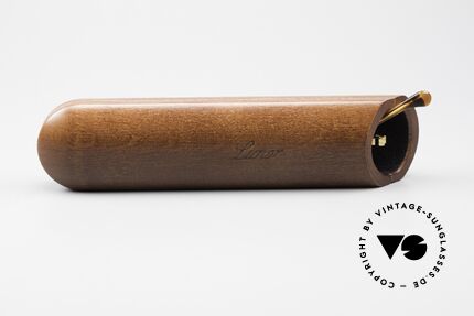 Lunor Wooden Sliding Case - A Solid Wood Case Nut In Size A, unused wooden case: noble, unique, unmistakably Lunor, Made for Men and Women