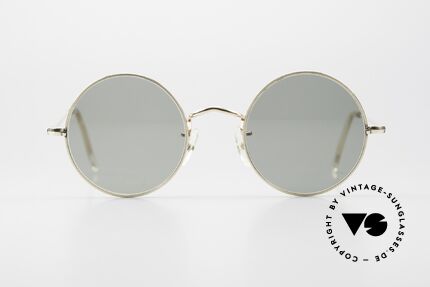 Algha Round Eye 44/20 Round 70's Sunglasses England, SMALL round frame design from the mid 1970's, Made for Men and Women