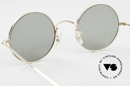 Algha Round Eye 44/20 Round 70's Sunglasses England, NO RETRO specs, but a min. 40 years old original, Made for Men and Women