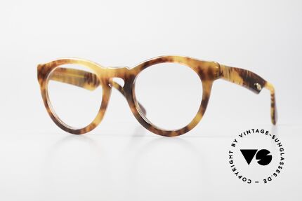 Robert Claude Sophistic 49 Johnny Depp Style Panto Frame, timeless Robert Claude designer eyeglasses from France, Made for Men and Women